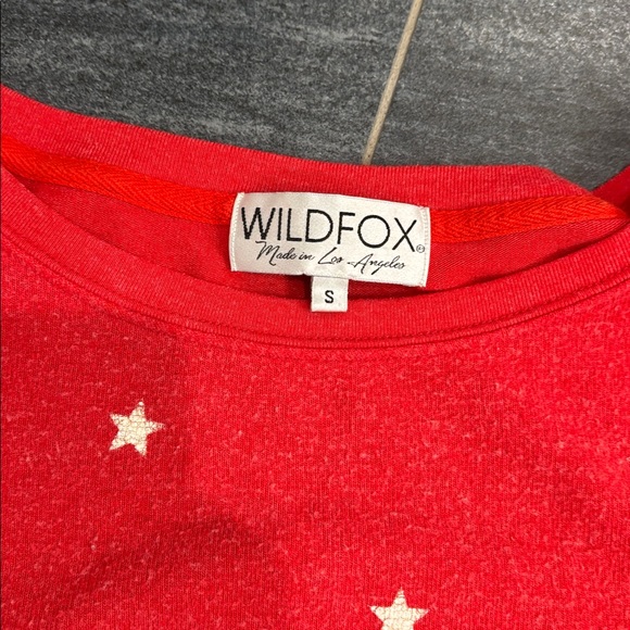 Wildfox Red Star Sweater - Picture 2 of 3